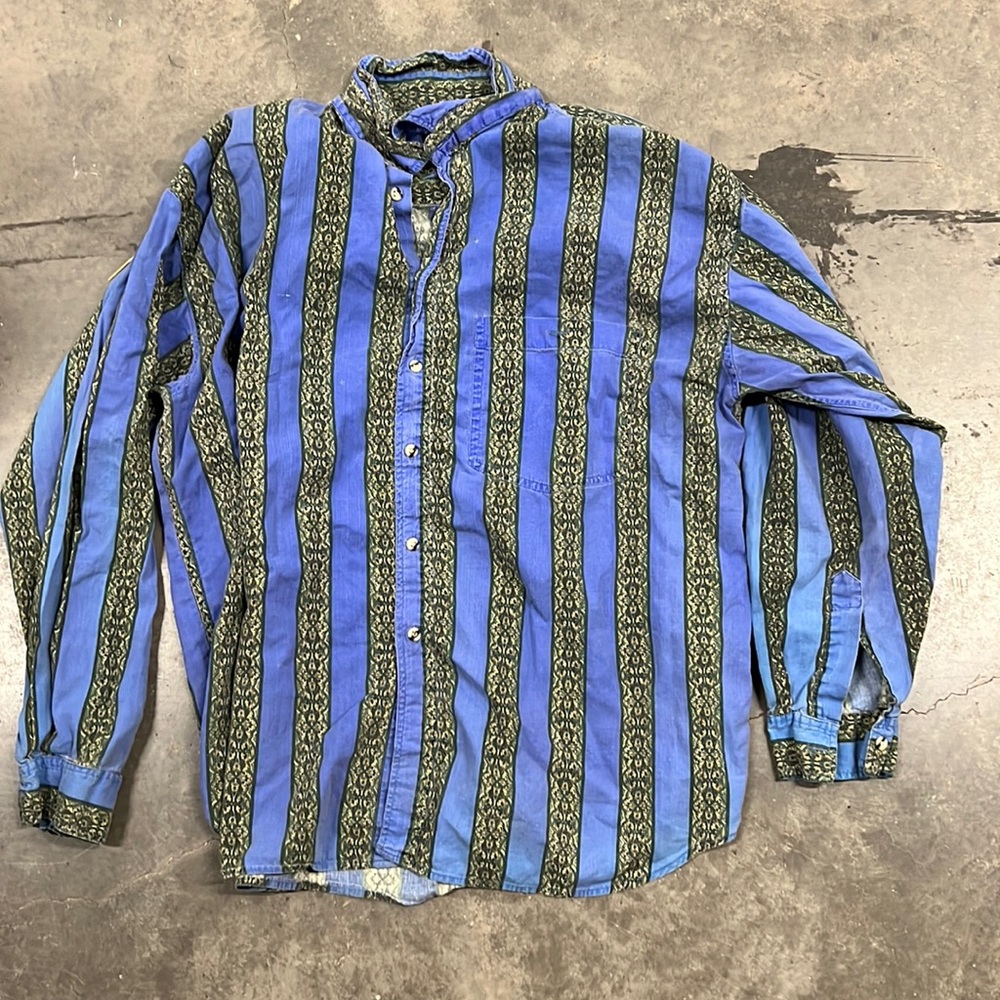 Revenge casual button up shirt